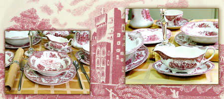 Old Britain Castles Pink