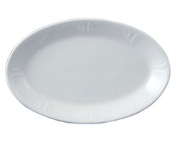Поднос овальный / салатник White Поднос овальный / салатник White