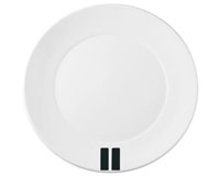 Тарелка Black on White круглая Тарелка Black on White круглая