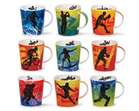 Кружка Power Play (Golf, Football, Cricket, Bicycle, Surfing, Rugby), форма Lomond