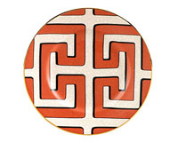 Тарелка Greek Key