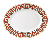 Блюдо овальное Greek Key