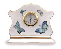 Часы Papillons Blue, форма A Часы Papillons Blue, форма A