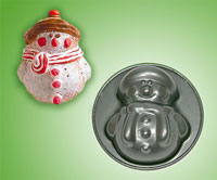 Форма для выпечки Snowman (Снеговик) мини Форма для выпечки Snowman (Снеговик) мини