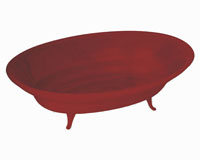 Чаша овальная Assiro анис
