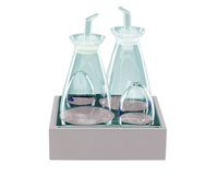 Набор для специй Cruet & Salt, 4 предмета Набор для специй Cruet & Salt, 4 предмета