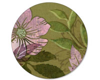 Подставка Autumn Green круглая, 4 шт.