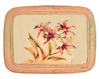 Поднос большой для сэндвичей Exotic Lily