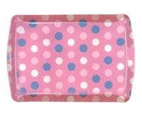 Поднос большой для сэндвичей Polka Blue
