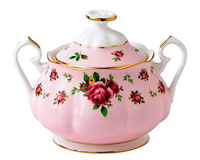 Сахарница с крышкой Pink Vintage, подарочная упаковка