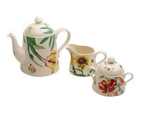 Набор чайный Floral Haven – чайник, сахарница, сливочник