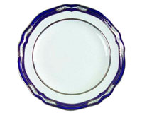 Тарелка Chancellor Cobalt Platinum
