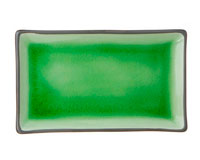 Тарелка Glassy Green прямоугольная