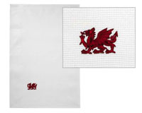 Полотенце вафельное Welsh Red Dragon