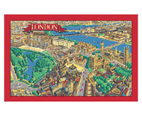 Полотенце London Map