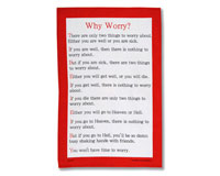 Полотенце Why Worry