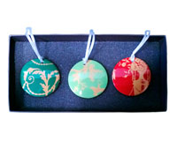 Елочные игрушки, набор 3 шт. Christmas Decorations