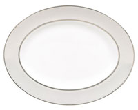 Блюдо овальное Silver
