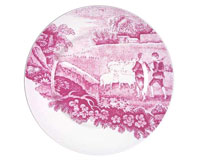 Тарелка Shepherd розовая  